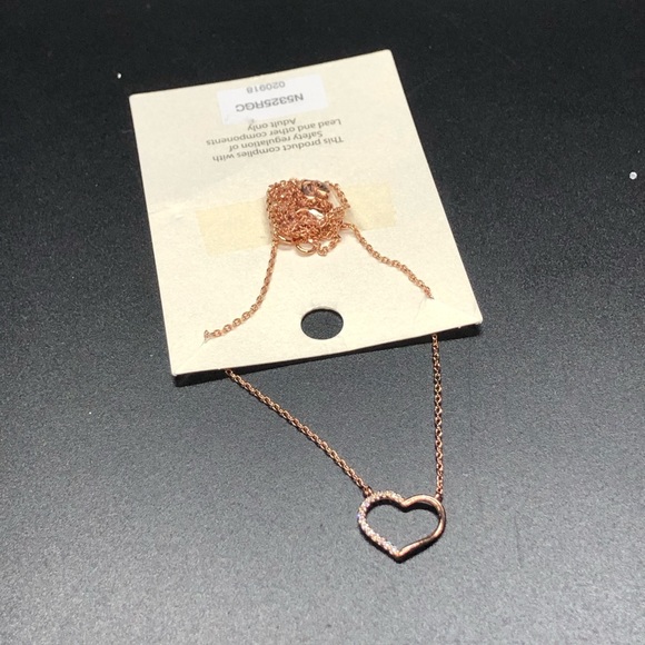 RoseGold heart pendant - Picture 4 of 7